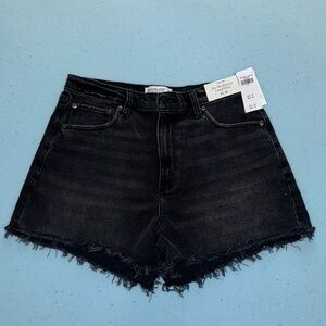 NWT Abercrombie & Fitch 90s High Rise Cutoffs, 31 (12)